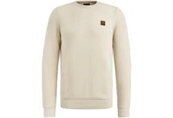 PME LEGEND Rundhalspullover Crewneck Khaki/Beige/Creme/Gold/Weiß