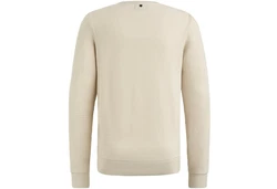 PME LEGEND Rundhalspullover Crewneck Khaki/Beige/Creme/Gold/Weiß