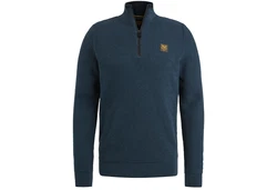 PME LEGEND Strickpullover Troyer Hellblau/Blau/Dunkelblau