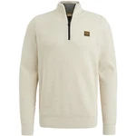 PME LEGEND Strickpullover Troyer Khaki/Creme/Beige/Dunkelblau/Gelb/Weiß