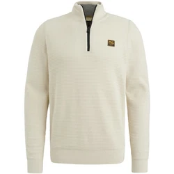 PME LEGEND Strickpullover Troyer Khaki/Creme/Beige/Dunkelblau/Gelb/Weiß