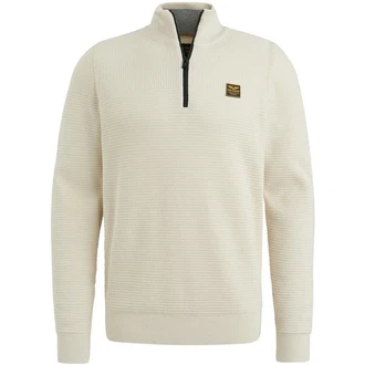 PME LEGEND Strickpullover Troyer Khaki/Creme/Beige/Dunkelblau/Gelb/Weiß