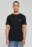 Mister Tee T-Shirt Compton Tee Schwarz/Dunkelrot/Rot/Türkis