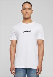 T-Shirt Peace Wording EMB Tee