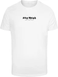 Mister Tee T-Shirt Sky High Tee Creme/Weiß/Schwarz