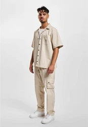 DEF Langarmhemd Hamza Shirt Khaki/Beige