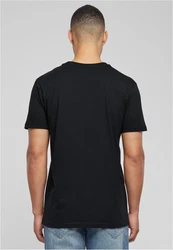 Mister Tee T-Shirt Compton Tee Schwarz/Dunkelrot/Rot/Türkis