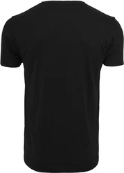Mister Tee T-Shirt Compton Tee Schwarz/Dunkelrot/Rot/Türkis