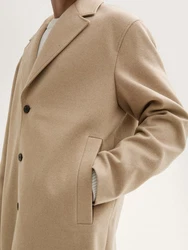 TOM TAILOR Denim Mantel Relaxed mit Innentasche Beige/Khaki/Braun