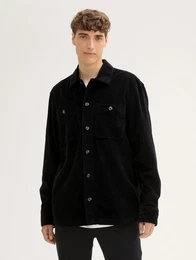 Langarmhemd Relaxed Cord Overshirt