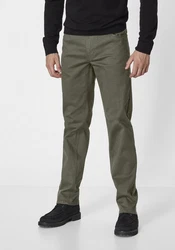 Redpoint Stoffhose MONTREAL Straight Fit Khaki/Dunkelgrün