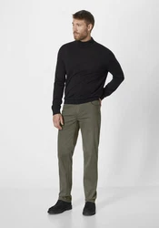 Redpoint Stoffhose MONTREAL Straight Fit Khaki/Dunkelgrün