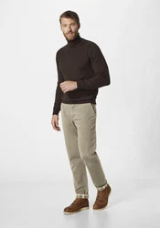 Redpoint Chinohose ODESSA THERMO Regular Fit Khaki