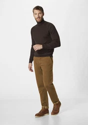 Redpoint Chinohose ODESSA THERMO Regular Fit Khaki