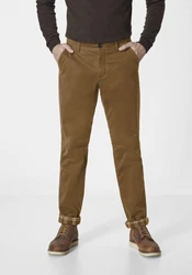 Redpoint Chinohose ODESSA THERMO Regular Fit Khaki
