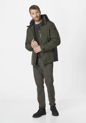 Redpoint Funktionsjacke LEN 2.0 Dunkelgrün/Braun/Grün/Khaki
