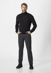 Redpoint 5-Pocket Hose MILTON Modern Fit Dunkelgrau/Grau/Hellgrau