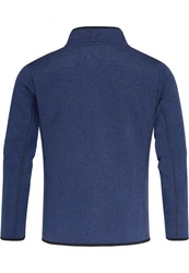 Amaci&Sons Fleecejacke HARVEY Dunkelblau/Blau/Hellblau
