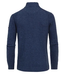 Redmond Strickpullover Blau/Dunkelblau