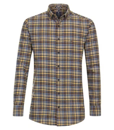 Langarmhemd kariert Comfort Fit