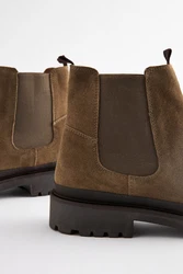 Next Chelsea-Stiefelette mit rutschfester Sohle Chelseaboots Braun