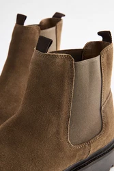 Next Chelsea-Stiefelette mit rutschfester Sohle Chelseaboots Braun