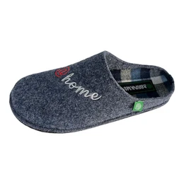 Herren Pantoffel @ home 220045-05 navy blau Hausschuh
