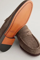 Next Signature Penny Loafer Braun/Grau/Khaki/Beige