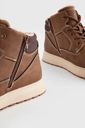 Next Sport-Stiefel Braun/Beige