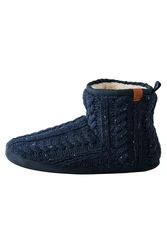 Next Gestrickte Hausstiefel Dunkelblau/Blau
