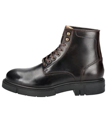 Sneaky Steve Stiefelette Schnürstiefelette Dunkelbraun/Braun/Schwarz