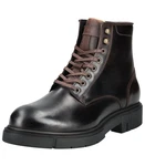 Sneaky Steve Stiefelette Schnürstiefelette Dunkelbraun/Braun/Schwarz