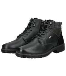 Imac Stiefelette Schnürstiefelette Schwarz