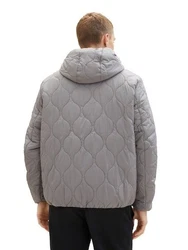 TOM TAILOR Jacke Schwarz/Hellgrau/Beige/Grau