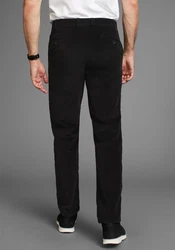 Man's World Dehnbund Hose Schwarz/Braun