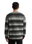 Marc O'Polo Rundhalspullover Schwarz/Grau/Grün/Creme