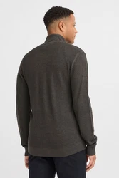 Blend Strickjacke Style BHMGOMAZ Dunkelgrau/Grau/Hellgrau