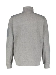 Sweatjacke Sweatjacke in Struktur-Mix-Qualitt