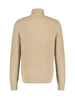 LERROS Strickpullover mit Reißverschlusskragen