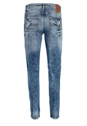 Cipo & Baxx 5-Pocket Jeans Straight Fit Blau/Hellblau