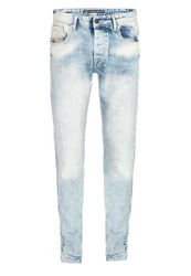 Cipo & Baxx 5-Pocket Jeans Straight Fit Hellblau/Blau