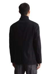 Sakko aus Boiled Wool Jersey