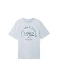 TOM TAILOR T-Shirt mit Logo Print 