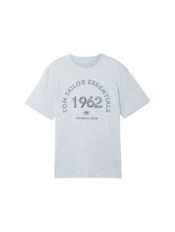 TOM TAILOR T-Shirt mit Logo Print TOM TAILOR T-Shirt mit Logo Print
