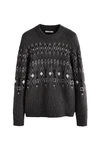 Next Rundhalspullover Relaxed Fit Dunkelgrau/Grau/Gelb/Braun/Schwarz/Rosa