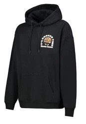 SUBLEVEL Hoodie Sweathoodie mit Backprint Schwarz