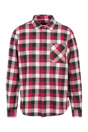 Flanellhemd CHECKED LIGHT COTTON FLANNEL
