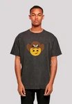 emoji couture T-Shirt Smiling Face Cowboy Hat Premium Qualität 