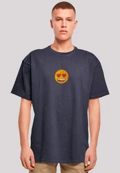emoji couture T-Shirt Smiling furry face Premium Qualität gelb