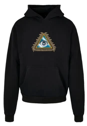 emoji couture Hoodie Pyramid eye 